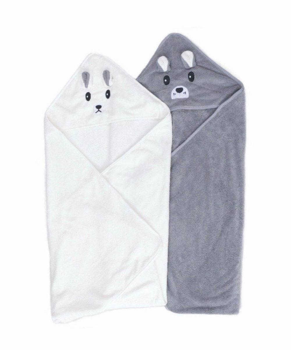 Baby Hooded Towels for Newborn and Infant 2 Pack Baby Beach Towels Girls Boys Newborn Essentials 30.5x30.5 inch Ultra Soft and Absorbent necesstails Newborn