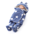 Newborn Blanket Swaddle Sleep Bag, Plush Wrap