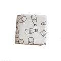 Bamboo Muslin Neutral Receiving Swaddle Blanket