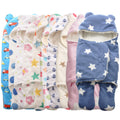 Newborn Blanket Swaddle Sleep Bag, Plush Wrap