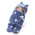 Newborn Blanket Swaddle Sleep Bag, Plush Wrap