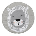 Baby Play Mat Pad Cotton Newborn Infant Crawling Animal Play mat Round Carpet Floor Rug Kids Children Room Carpet For Sleeping