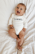 Loved. Organic Baby Bodysuit Long Sleeve