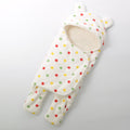 Newborn Blanket Swaddle Sleep Bag, Plush Wrap