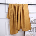 Bamboo Cotton Solid Color Baby Swaddle Blanket